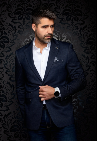 Au Noir Blazer Scarpa | Dark Navy