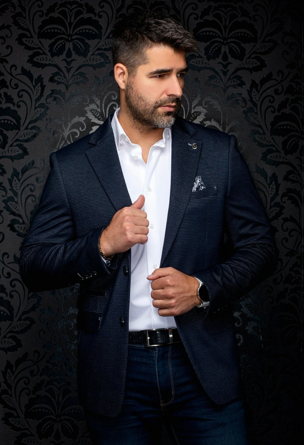 Au Noir Blazer Scarpa | Dark Navy