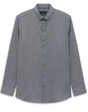 Bugatti long Sleeve Cotton Shirt | Navy