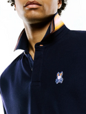 Psycho Bunny Mens Jaydon Pima Piqué Polo | Baritone Blue