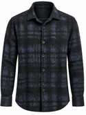 Robert Barakett Overshirt Lucas | Dover Blue