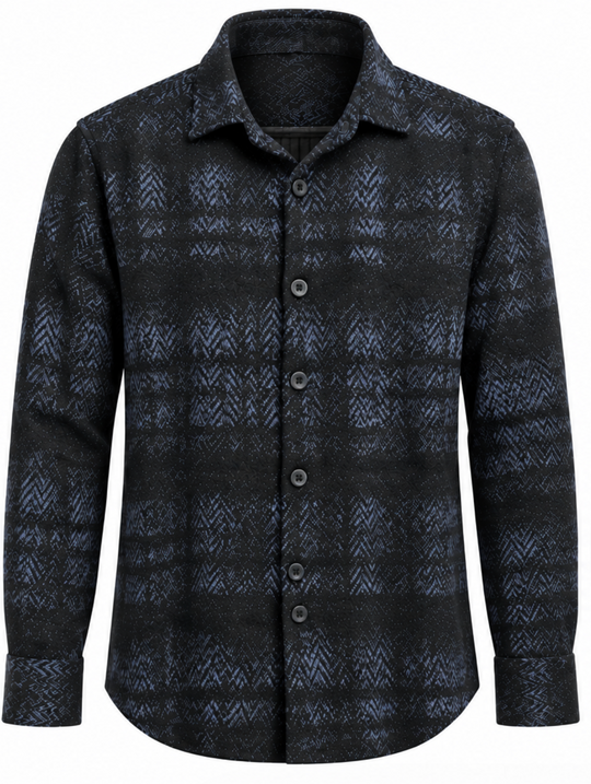 Robert Barakett Overshirt Lucas | Dover Blue
