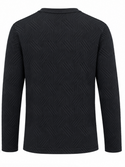 Robert Barakett Long Sleeve Knit Anderson | Black