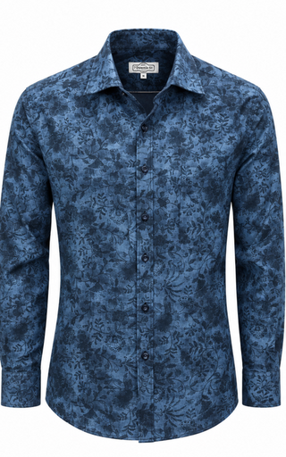 7 Downie St. Shirt Long Sleeve | Blue