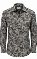 7 Downie St. Shirt Long Sleeve | Grey Brown
