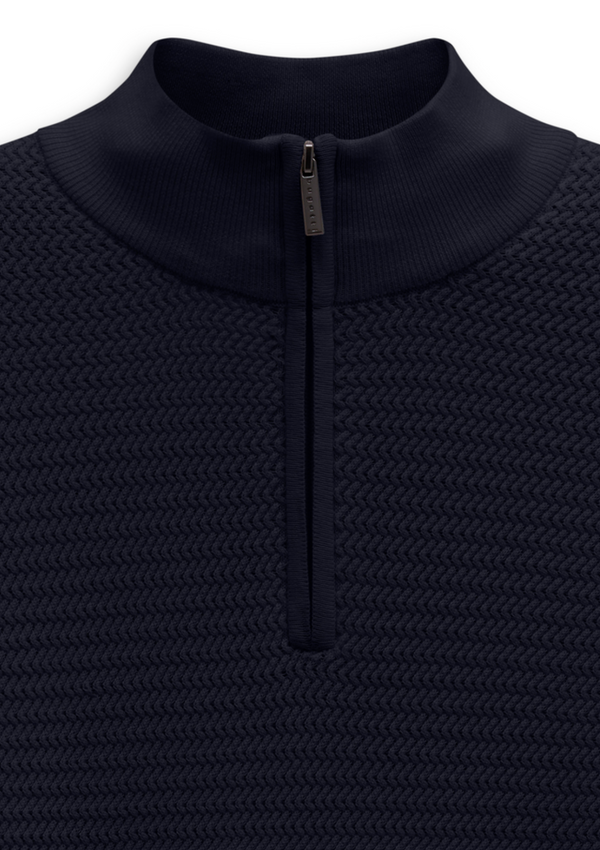 Bugatti Sweater 1/2 Zip | Navy