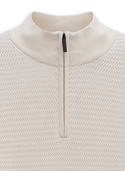 Bugatti Sweater 1/2 Zip | Ecru