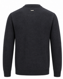 Pull à col rond Point Zero | Gris anthracite