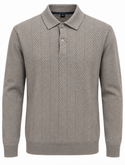 Point Zero Sweater Polo | Cashew