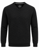 Point Zero V Neck Sweater | Black