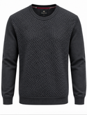 :Point Zero Crew Neck Sweater | Charcoal