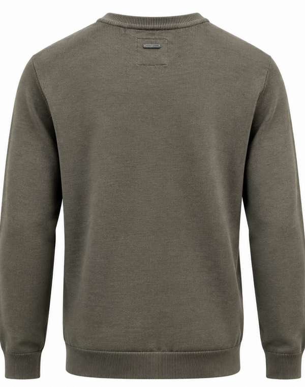 Point Zero Crew Neck Sweater | Sap Mix