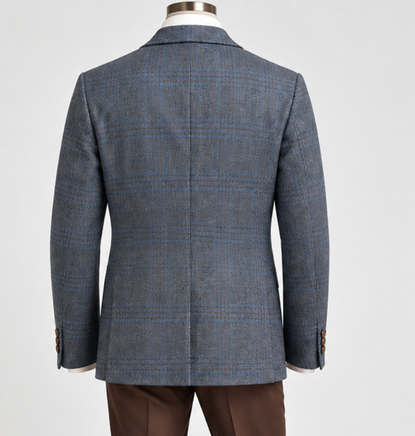 Paul Betenly Sport Jacket | Teal Check
