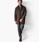 Johnston & Murphy Upton Vintage Coat | Brown
