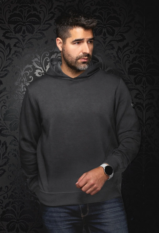 Au Noir Sweat Shirt Hoody Kaizen | Charcoal