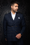Au Noir Blazer/Suit Separate Gehry | Navy