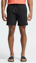 Psycho Bunny Mens Samos Hydrochromic Printed Swim Trunk 6" | Black 2