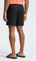 Psycho Bunny Mens Samos Hydrochromic Printed Swim Trunk 6" | Black 2