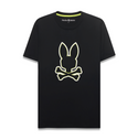 Psycho Bunny Mens Graphic Tee Bruno | Black