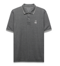 Psycho Bunny Men's Joji Performance Polo | Heather Storm