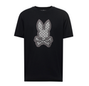 Psycho Bunny Mens Johnny Graphic Tee | Black