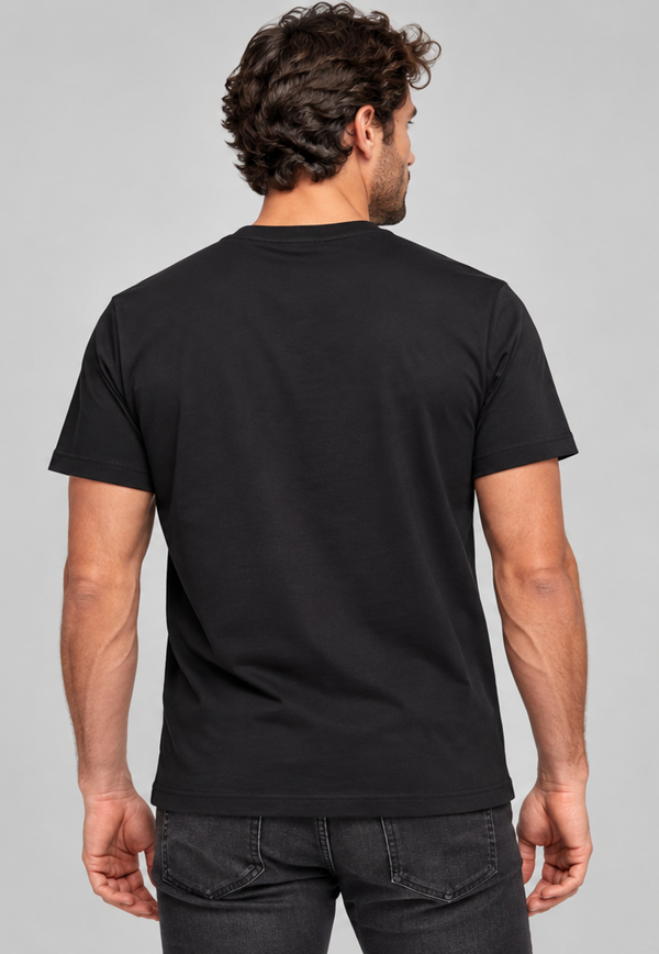 Psycho Bunny Darcy Graphic Tee | Black