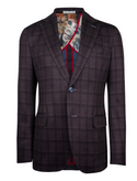 7 Downie St. Blazer Hillsboro Knit Jacket | Purple