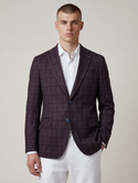7 Downie St. Blazer Hillsboro Knit Jacket | Purple