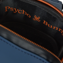 Psycho Bunny Mens Rubberized Crossbody | Navy