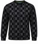 Psycho Bunny Flocked Crew Neck Clinton | Black