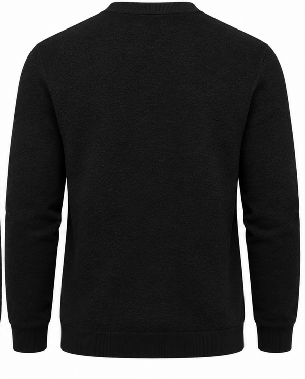 7 Downie St. Merino Crew Neck Sweater | Black