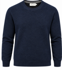 7 Downie St. Merino Crew Neck Sweater | Navy