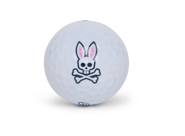 Psycho Bunny Golf Balls 3 Pack