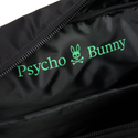 Psycho Bunny Nylon Duffle Bag | Black