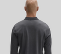 Robert Barakett Whistler Long Sleeve Placket Zip Polo | Black