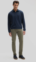 Robert Barakett Peakstone Snap Polo | Dark Caspian