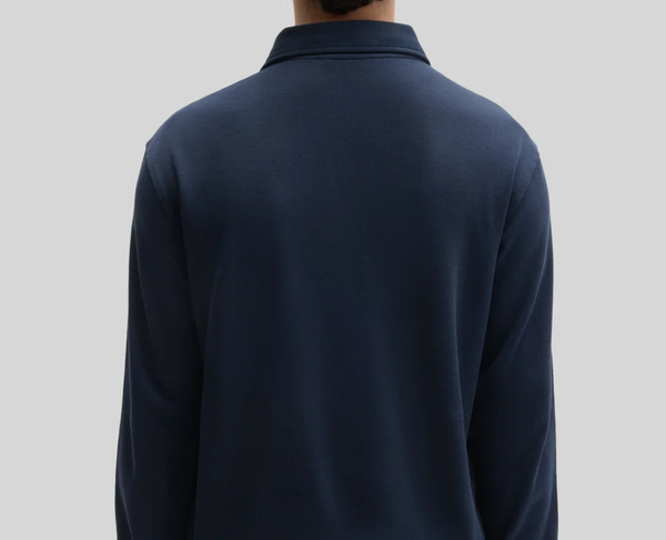 Robert Barakett Peakstone Snap Polo | Dark Caspian