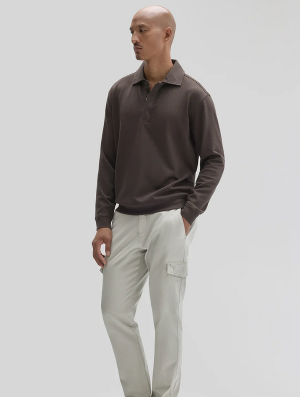 Robert Barakett Peakstone Snap Polo | Expresso