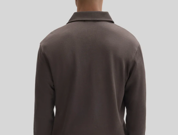 Robert Barakett Peakstone Snap Polo | Expresso