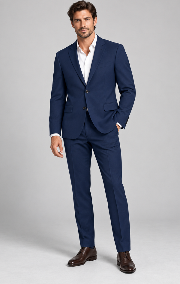 Aristo Premium 360° Stretch Modern Fit Blazer / Suit Separate | Navy