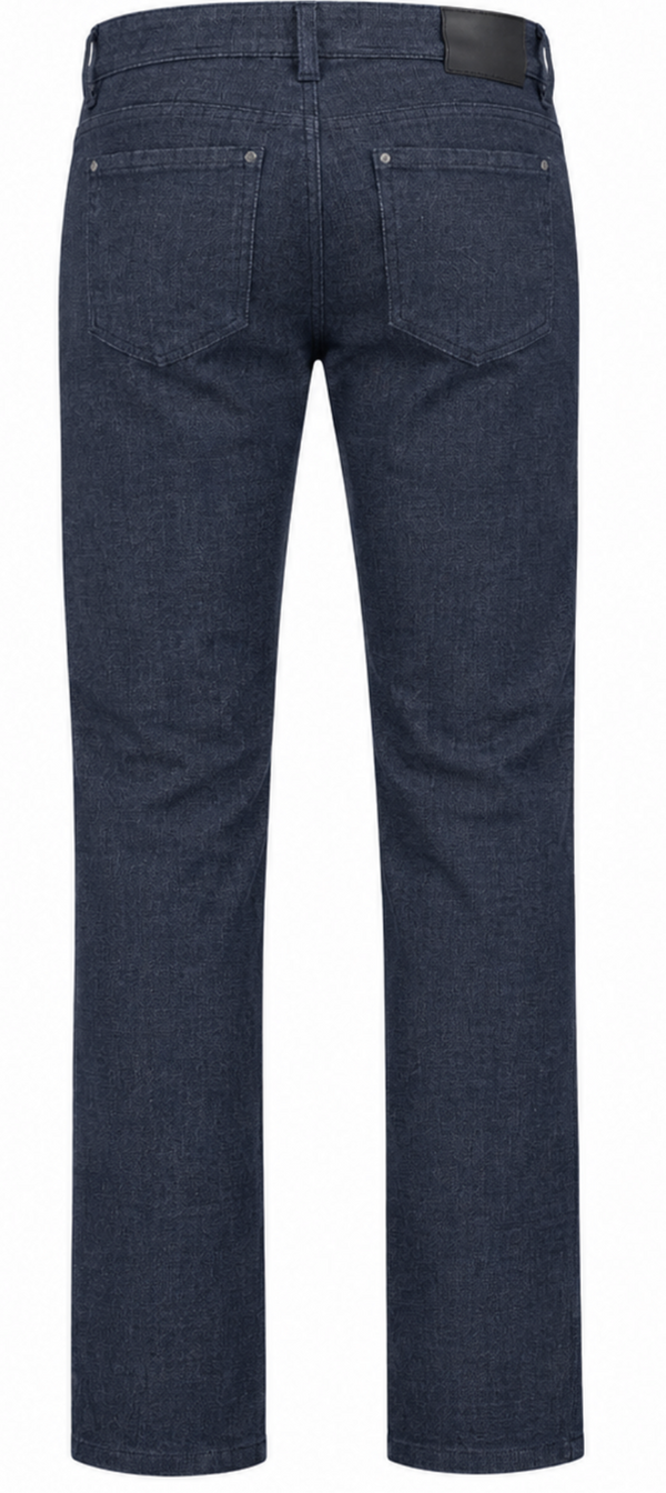 Bugatti 5 Pocket Wool Look Pant | Navy