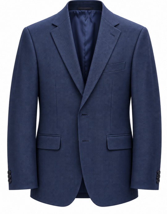 Michael Kors Mini Check Blazer | Navy