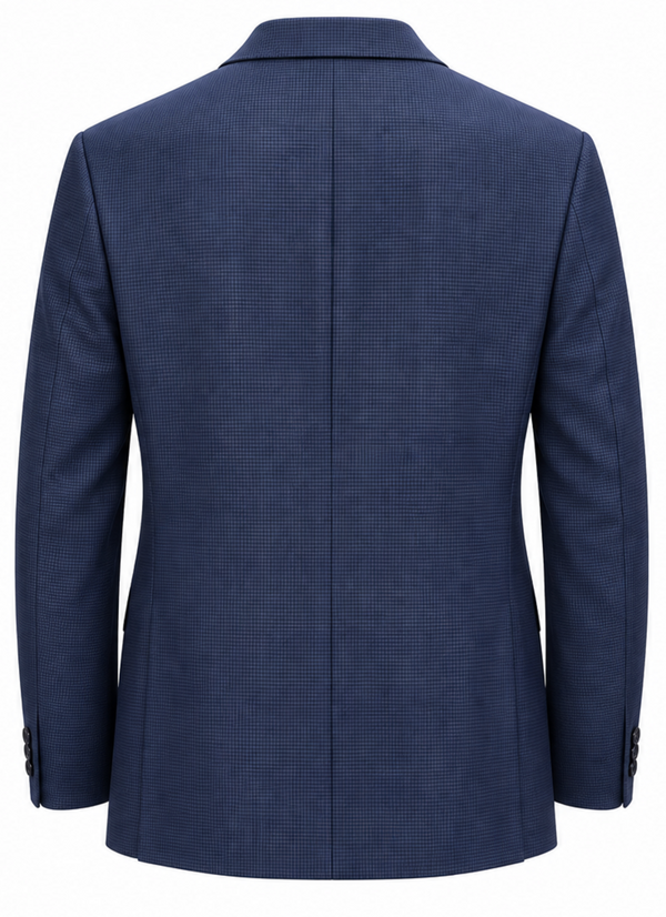Michael Kors Mini Check Blazer | Navy