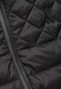 Psycho Bunny Mens Emerik Quilted Puffer Vest | Black