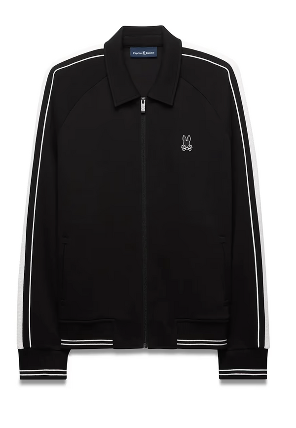 Psycho Bunny Men's Ceano Track Jacket | Black