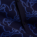 Psycho Bunny Kane All Over Bunny Shirt | Evening Blue