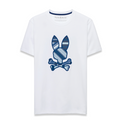 Psycho Bunny Drew Graphic Tee | White