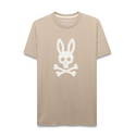 Psycho Bunny Mens Emmanuel Graphic Tee | Stone