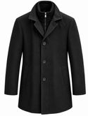 Calvin Klein Coat with Bib | Black