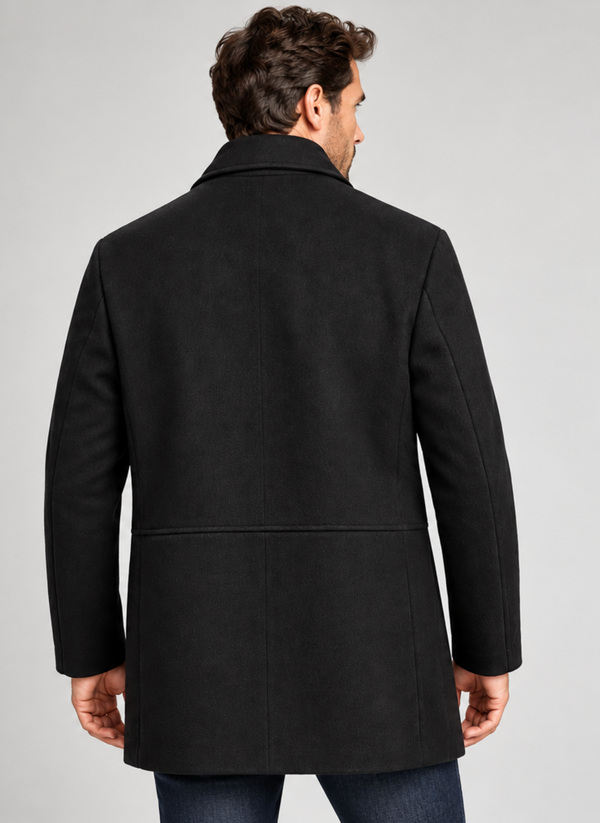 Calvin Klein Coat with Bib | Black